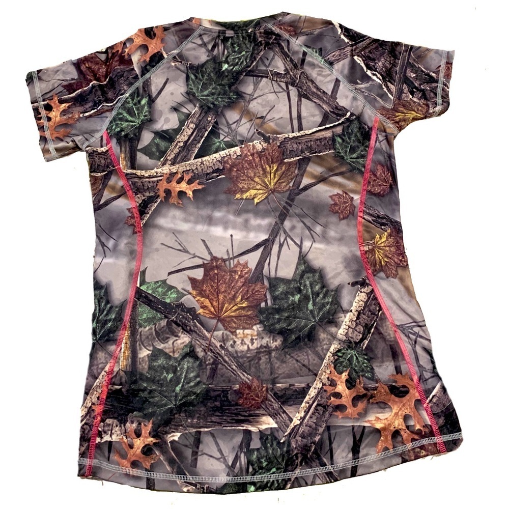 Womans Patriots Camo shirt - Picture 3 of 5